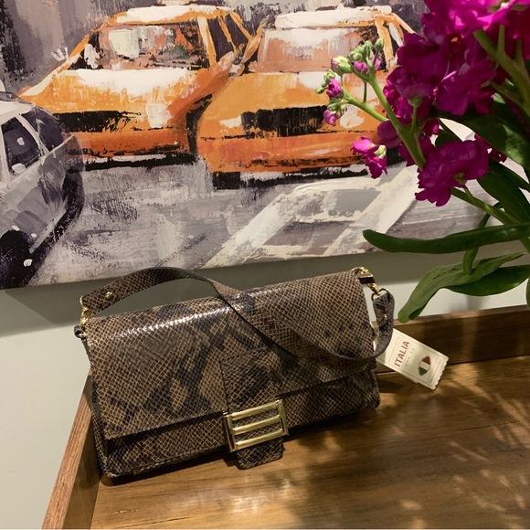 NWT DIVINA FIRENZE LEATHER BAG - Picture 2 of 11